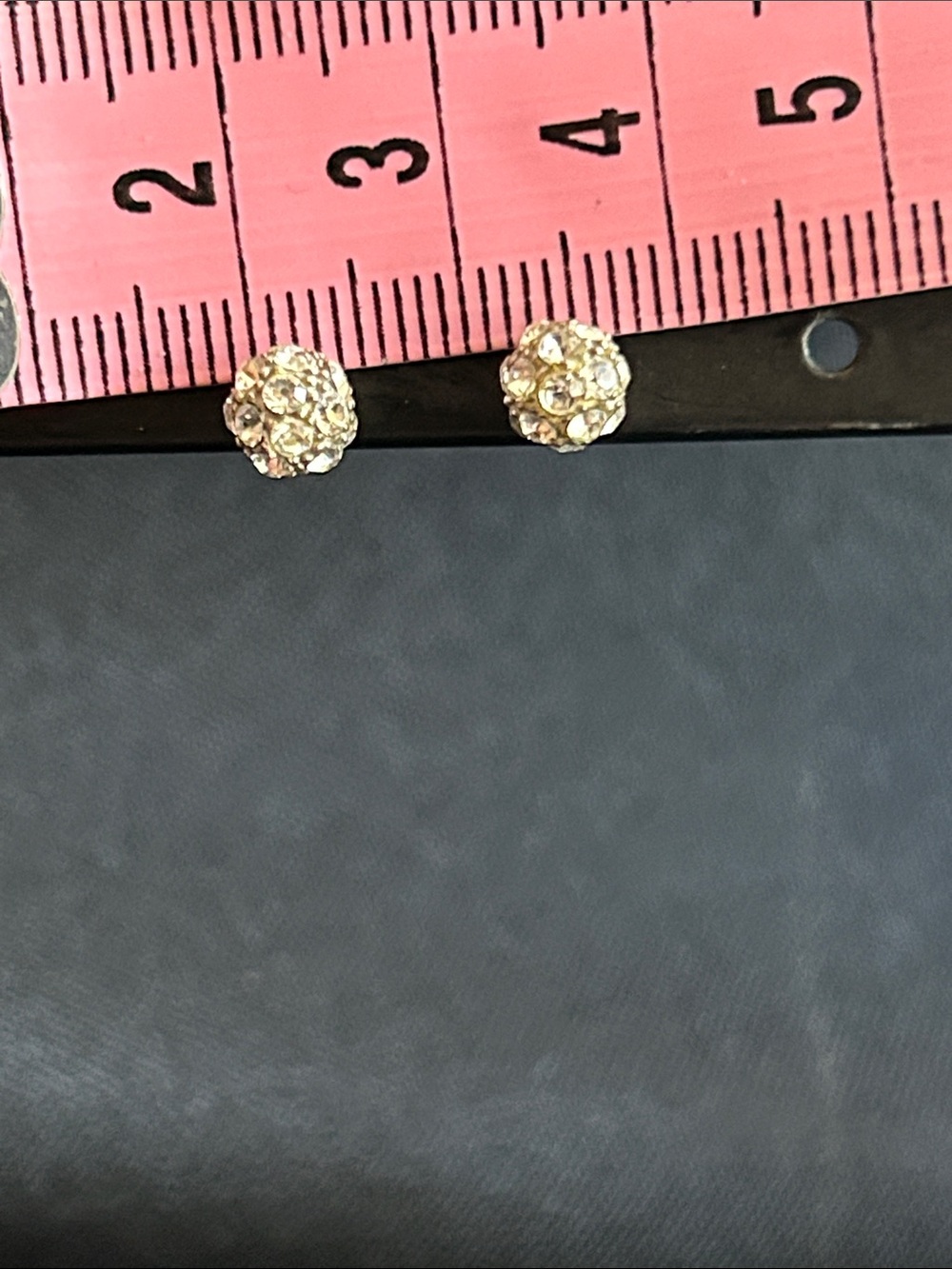 Silpada P2357 Sterling Silver & Swarovski Crystal Pavé Ball Stud Earrings